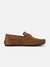 Tobacco Solid Slip-On Driver Mocassin Shoes