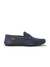 Karan Blue Solid Slip-On Loafers