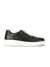 Manav Black Solid Lace-Up Sneakers