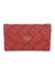 Guess Women Rust Braided Wallet