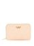 Guess Light Peach Textured Adi Medium Zip Around Wallet