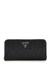 Guess Black Printed Adelard Large Zip Around Wallet