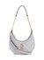 Lavender Grey Textured Bessey Hobo Bag