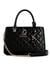 Black Quilted Bessey Luxury Satchel Bag