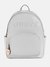 White Solid Onora Backpack