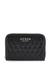 Guess Black Quilted Betula Medium Zip Around Wallet
