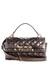 Pewter Quilted Idra Top Handle Flap Satchel Bag
