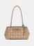 Biscotti Printed Zipper Carrie Logo Girlfriend Shoulder Bag