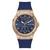 Jet Blue Silicone Analog Watch