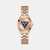 Trend Women Quartz Rose Gold Dial Analog Stainless Steel Watch GW0675L3
