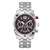 Resistance Silver Tone Recycled Steel Analog Watch