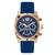 Resistance Blue Silicone Analog Watch