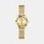 Guess Dress Women Quartz Champagne Dial Analog Mesh Watch GW0842L2