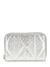 Guess Silver Textured Aldina Medium Zip Around Wallet
