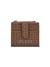 Guess Women Brown Typography Card Holder