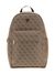 Guess Beige/Brown Polyurethane Backpack