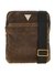 Guess Dark Brown Polyurethane Crossbody Bag
