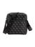 Guess Dark Black Polyurethane Crossbody Bag