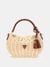 Cream Braided Tenerife Mini Hobo