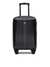 Black Textured Lustre Trolley Bag