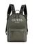 Guess Polyurethane Grey Solid Women Outfitter Backpack