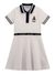 GUESS Pure White Cotton Kids Dress