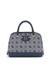 Guess Navy Logo Printed Neda Dome Satchel Bag