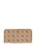 Guess Latte Logo Printed Neda Large Zip Around Wallet