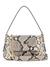 Natural Snake Skin Desideria Mini Flap Shoulder Bag