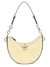 Cornsilk Textured Orlina Top Zip Shoulder Bag