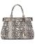 Guess Natural Printed Anadela 3 Comp Satchel Bag