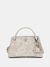 Taupe Textured Annita Girlfriend Satchel Bag