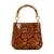 Guess Snake Print Eire Small Bucket Bag