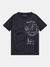 GUESS Smart Blue Cotton Kids T-Shirt Regular Fit