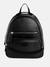 Black Solid Gabina Backpack