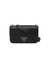 Black Solid Esmeray Flap Crossbody Bag