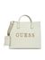 Guess Cream Solid Caracara Tote