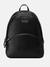 Black Solid Clarence Backpack