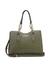 Olive Solid Millport Satchel Bag