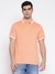 Sports Pique Fuji Sunrise Solid Polo Collar Regular Fit T-Shirt