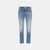 Light Blue Solid Skinny Fit Jeans