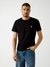 Guess Men Solid Round Neck Short Sleeves T-Shirt