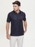 Guess Men Solid Polo Collar Short Sleeves Polo T-Shirt