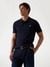 Guess Men Solid Collared Short Sleeves Polo T-Shirt