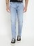 Blue Washed Mid-Rise Full Length Jeans