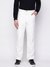 White Solid Regular Fit Jeans