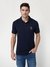 Guess Men Solid Polo Collar Short Sleeves Polo T-Shirt