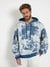 Guess Men Tropical Print Hooded Long Sleeves Sweatshirt