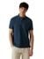 Guess Men Textured Collared Short Sleeves Polo T-shirt