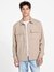 Guess Men Solid Spread Collar Long Sleeves Shirt